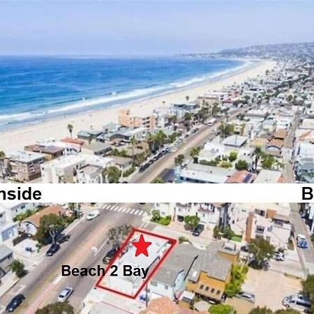 Beach-2-Bay 2Br - In The Heart Of Mission Beach Сан-Диего Экстерьер фото